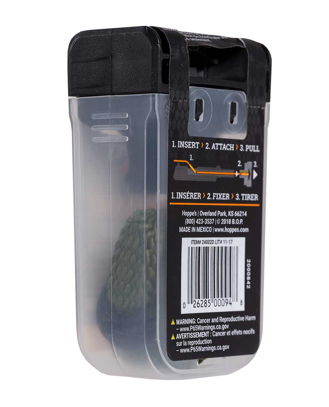 HOPPES Boresnake Den Pistol 9mm; .357; .380; .38